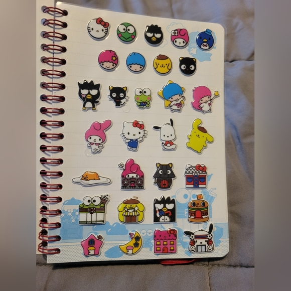 Hello Kitty Kawii Journal with stickers NEW - Picture 3 of 4